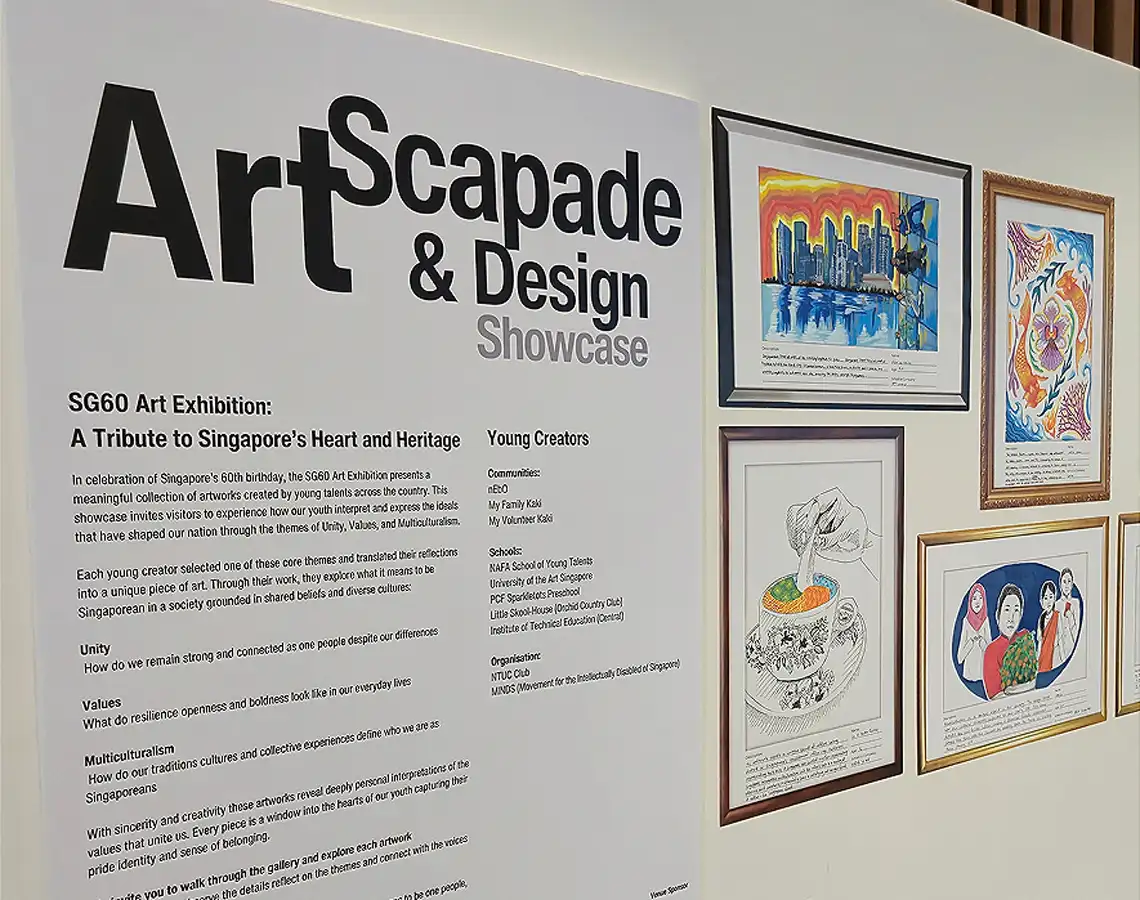 NTUC Club SG60 - ArtScapade